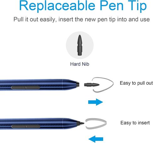 Active Pen for Dell Inspiron 5400/5406/5410/7300/7306/7405/7500/5485/5482/5490/5491/7390/7391/7590/7586/7386/5485, Latitude 3120/7220/3390 (Check Compatible List Before Purchase) in Saudi Arabia