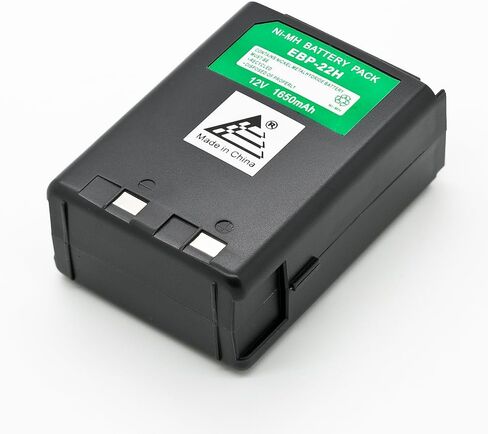 ExpertPower® 12V 1650mAh NiMH Replacement Battery for Alinco EBP-22, EBP-22N, EBP-28, EBP-28N, EBP-28H – Compatible with DJ-180, DJ-280, DJ-480, DJ-580, DJ-582 Series Radios in Saudi Arabia