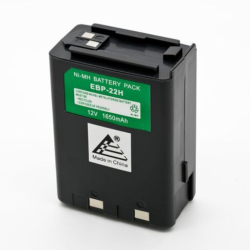 ExpertPower® 12V 1650mAh NiMH Replacement Battery for Alinco EBP-22, EBP-22N, EBP-28, EBP-28N, EBP-28H – Compatible with DJ-180, DJ-280, DJ-480, DJ-580, DJ-582 Series Radios in Saudi Arabia