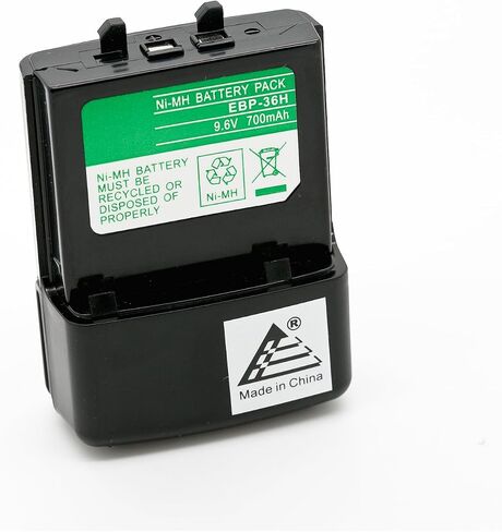 ExpertPower® 12V 1650mAh NiMH Replacement Battery for Alinco EBP-22, EBP-22N, EBP-28, EBP-28N, EBP-28H – Compatible with DJ-180, DJ-280, DJ-480, DJ-580, DJ-582 Series Radios in Saudi Arabia