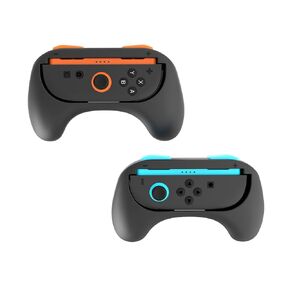 Grips for Nintendo Switch 2 Joycons ، Switch 2 Controller Holder Handle Kit for Switch 2 Joy-Con ، 2 Pack (Orange Blue)