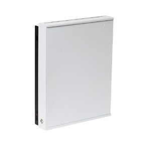 HIDEit Mounts X1X Wall Mount for Xbox One X - Made in USA White Steel Mount for Xbox One X White to Safely Store Your Xbox One X Near or Behind TV