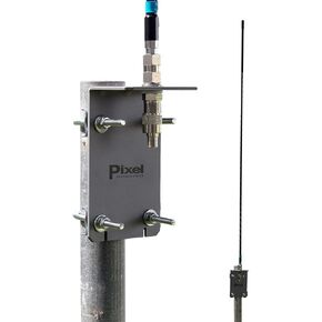 Pixel Technologies AFHD-4 AM FM HD Radio Antenna works with Coaxial RG6 Cable, Omnidirectional and Long Range Antenna, Attic or Outdoor Installation