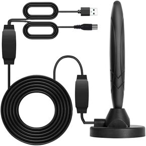 2025 Upgraded TV Antenna, HD Antenna for Smart Television and All TVs,TV Antenna for Local Channels,Support 4K 1080p with Signal Booster Antenna Digital HD