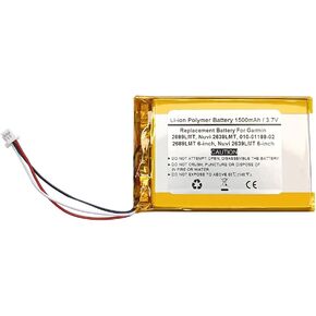 GPS Navigator Battery Compatiable with Garmi n 2689LMT, Nuvi 2639LMT, 010-01188-02, 2689LMT 6-inch, Nuvi 2639LMT 6-inch, KI22BI31DI4G1