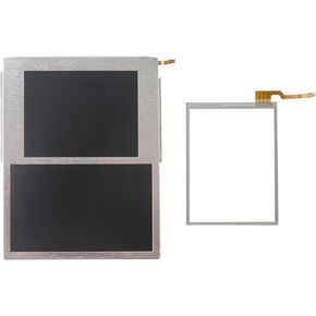 Upgraded Replacement LCD Screen Display Top + Bottom For Nintendo 2DS, with Touch Digitizer by Gxcdizx