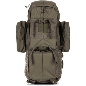 5.11 Tactical Unisex Rush 100 Backpack, 60L Storage Capacity, Convertible, Style 56555ABR