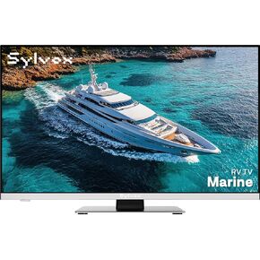 SYLVOX 12 Volt TV, 22" Smart RV TV w/DVD Player | 1080P Full HD, Wide Viewing Angle, ATSC Tuner, HDMI & USB, AC/DC Powered for RV, Boat, Yacht, Beach House, or Home