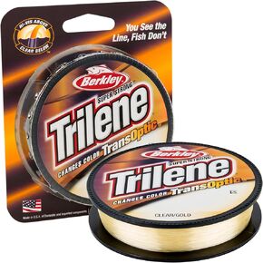 Berkley Trilene TransOptic Monofilament - Clear Gold - 6lb | 2.7kg - 220yd | 201m