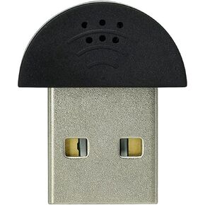 MINI USB 2.0 ميكروفون لجهاز الكمبيوتر المحمول/سطح المكتب صوت التعرف على برنامج المحول الخالي من برنامج التشغيل لجهاز كمبيوتر محمول USB Microphone قابس وتشغيله لجهاز الكمبيوتر الشخصي