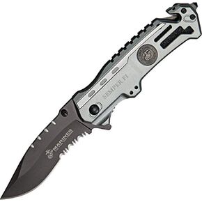 U.S. Marines by MTech USA USA M-A1002DS Spring Assisted KNIF