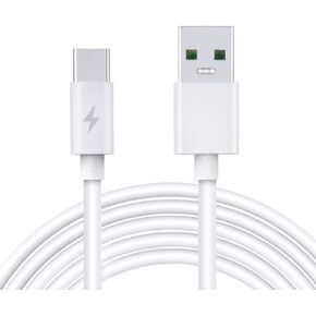 3.3ft White 5A Fast USB-C Type-C Charger Charging Cable Cord Compatible with Vernee Apollo Lite Umi Super Plus Power Data Sync Cable Lead