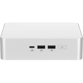 ASUS NUC 15 Pro+ Barebones Mini PC with Intel Series 2 Core Ultra 7 255H, up to 96GB DDR5 RAM, Dual Storage, Thunderbolt™ 4, Wi-Fi 7 & Bluetooth 5.4, Toolless Silver Aluminum Chassis, with VESA Mount