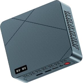 wo-we H5 Mini PC N150 (Max 3.6GHz) Mini Computer, 16GB DDR4 RAM 512GB PCIe SSD, Graphics 4K Triple Display Dual HDMI 2.0/USB-C/USB3.2 WiFi 5 & BT 5.2