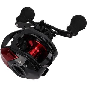 Baitcasting Fishing Reel,7.2:1 High Speed Magnetic Brake Baitcaster Fishing Reel for Saltwater Freshwater