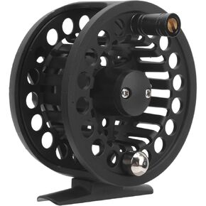 Fly Fishing Reel Aluminum Alloy Rock Fishing Reels Fly Wheel with 75mm Outside Diameter