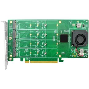 Quad PCIe 3.0 x16 M.2 NVMe Switch Controller, NV9547-4I