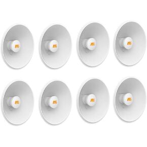 Mimosa N5-X20 4.9-6.4 GHz Modular Twist-on Antenna 250mm Dish for C5x only 20 dBi gain 8 Units