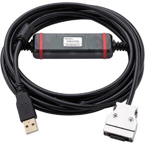 USB-CIF02 Adapter for CPM1/CPM1A/CPM2A/CPM2AH/C200HS/C200HX/HG/HE CQM1 Series Programming Cable Data Download Line(FTDI)