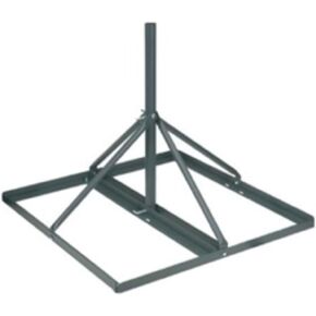 Non-Penetrating Roof Mount with 2" x 53" Mast - Satellite WiFi - EZ NP-60-200 Flat Roof Mount