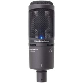 Audio-Technica AT2020 USB + USB Microphone, Condenser Microphone, Streamer, Content Creator, Gamer, Voice Chat, Commentary, Windows MAC, Domestic Genuine Product