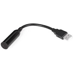 Homoyoyo Mini Recording Microphone Desktop Flexible Neck Noise Filtering