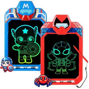 LCD Writing Tablet for Kids 10 Inch Mech Hero Series 2 Pack