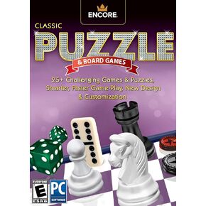 Encore Classic Puzzle & Board Games - [PC Download]