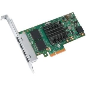 Intel reg; Ethernet Server Adapter I350-T4V2 - PCI Express 2.1 x4-4 Port(s) - 4 x Network (RJ-45) - Twisted Pair - Low-Profile, Full-Height - Bulk