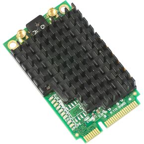 Mikrotik R11e-5HacD, 802.11ac High Power 500mW Mini PCI Express Card 2X MMCX