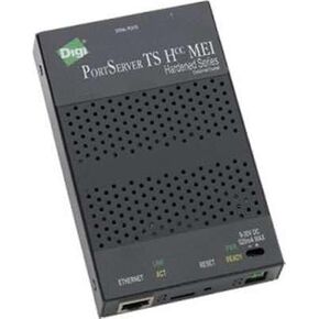 Digi International 70002040 Digi PortServer TS HCC Mei 4 Port Extended Temperature/Hardened RS-232/422/485 RJ-45 Serial