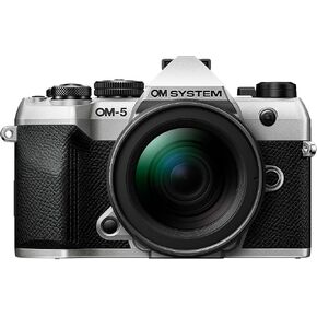 OM SYSTEM OM-5 Mark II SLV w/M.ZUIKO Digital ED 12-45mm F4.0 PRO KIT Compact Light Weight Weather Sealed 4K Video Camera Best for Outdoor Travel