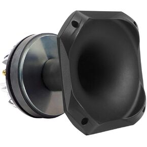 Rockville HT101 Titanium Compression Tweeter, 1.75" Voice Coil, 300W, 8 Ohms, ABS Horn, High Sensitivity, Screw-On, Perfect for Pro and Car Audio