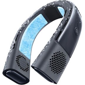 Torras 2025 Coolify 2s Dear Fan ، 3 طراز ، 3-28 ساعة عمر البطارية الممتدة ، مراوح الرقبة التي تهب الهواء البارد ، مكيف هواء الرقبة ، مروحة رقبة التبريد للعمل ، المشي لمسافات طويلة ، السفر. هدايا لزوج الأب الأب ، الأسود