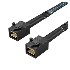 Internal S-AS HD Data Cable 36Pin SFF-8643 to SFF 8643 Server Host Disk Card Cable for Computer Backplane Part(0.5m)