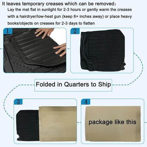 Grand Cherokee Cargo Liner，All Weather 3D Tech Durable TPO Waterproof Rear Cargo Trunk Tray Floor Mat Protector Compatible with Jeep Grand Cherokee 2011-2022 Model,Not for 2021 L /2022 L or 4XE Model in Kuwait