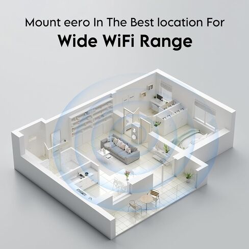 QUIDDITY WiFi 7 Wall Mount Kit for TP Link Deco BE23/BE25/BE3600/BE5000 – Secure Wall Mount Bracket for WiFi 7 Mesh Router, Hidden Cable Wi-Fi Mesh Holder, Space-Saving Mount for Home Mesh (1 Pack) in Saudi Arabia
