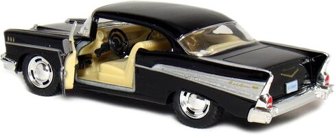 KiNSMART Set of 4: 1957 Chevy Bel Air Coupe 1:40 Scale (Black/Blue/Red/Yellow) in Kuwait