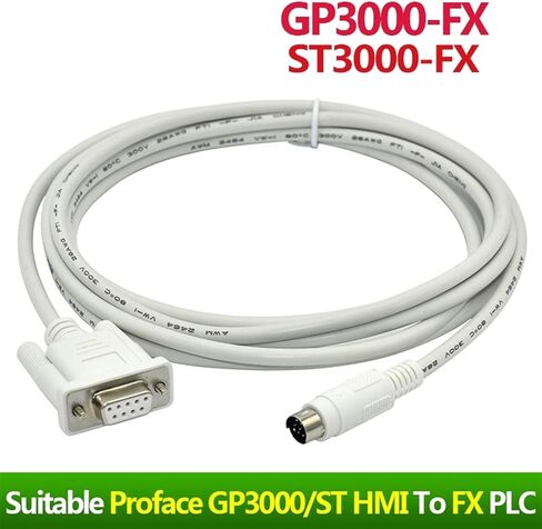 GP3000/ST-FX for HMI GP3000 GP4000 ST3301 Series Touch Panel CA3-CBLFX-01 to FX Cable in Saudi Arabia