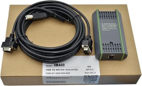 6GK1 571-0BA00-0AA0 USB-MPI PPI Isolated Version Network PC Adapter for S7-200/300/400 Programming Cable 0BA00(0CB20 Isolation) in Saudi Arabia