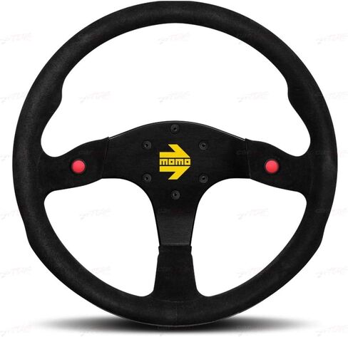 Momo R1909/33L Steering Wheel (MOD 78 Black Leather), 1 Pack in Kuwait