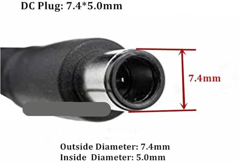 180W AC Adapter 19.5V 9.23A 7.4 * 5.0mm(EU) in Saudi Arabia