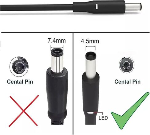 19.5V 6.67A 130W AC ADAPTER (بدون كابل AC) in Saudi Arabia