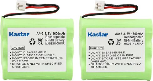 Kastar 4-Pack Battery Replacement for S60525, 5805, 5854, 5864, 5872, 5874, 5876, 5877, 5879, Southwestern Bell S60525, Classic Princess MA300, MA303, MA350, MA351, MA352, MA354, MA354, MA356 in Kuwait