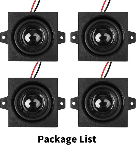 2pcs Speaker 5 Watt 8 Ohm Single Cavity Mini Speaker Full-Range Cavity Micro Loundspeaker for Arduino with JST-PH2.0 Interface for Small Electronic Projects Advertising Machine LCD TV Monitors in Saudi Arabia
