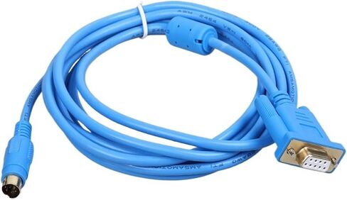 TK6070-FX for TK6070 Touch Screen Connect FX Series Cable TK6070IH/IK/IP-FX Programming Cable(Black Version,2m) in Saudi Arabia