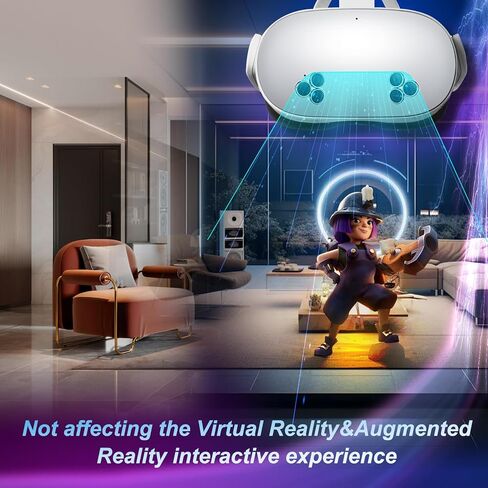 غطاء واقي العدسة الكاميرا متوافق مع إكسسوارات Oculus Meta Quest 3S ، وتصميم قطعة واحدة ، وزجاج رفيع 9 ساعات ، وإطار سبيكة ، ومكافحة ، ودقة عالية ، وحماية كاملة in Kuwait