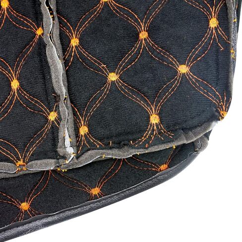 بطانات HDBUBALUS King Tour Pack Lines، خيط أبيض، حشوات Touring Pak مناسبة لـ Harley Touring Electra Road King Street Glide Ultra Limited 2014-2022 (نمط الأزهار) in Kuwait