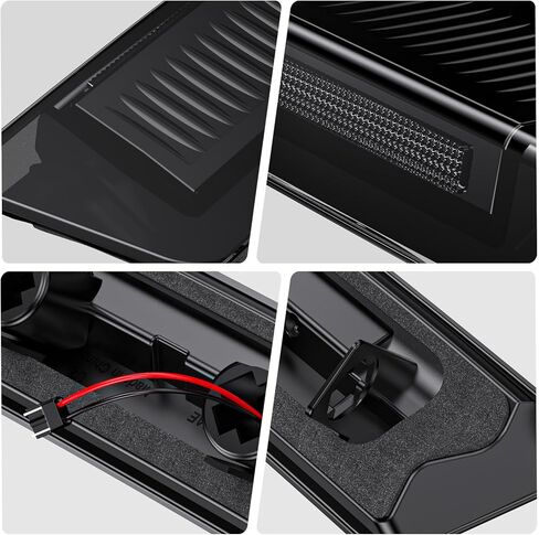 Smoked 3rd Third Brake Light Compatible with Mustang 2010/2011/2012/2013/2014, AR33-13A613-A, AR3313A613A, LED High Mount Brake Light in Kuwait