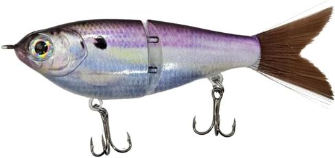 PBFish MINI Glide Bait Slow Sinking Wide S Motion Smooth Glide Strong Hooks 4 Inches Bass Musky Pike in Kuwait